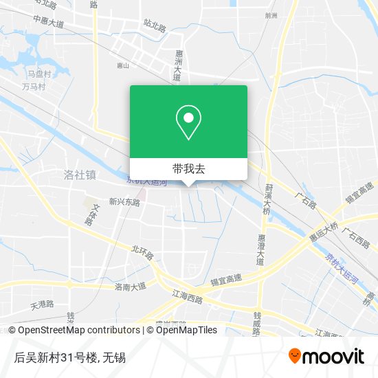 后吴新村31号楼地图
