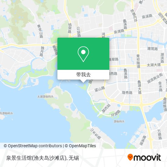 泉景生活馆(渔夫岛沙滩店)地图