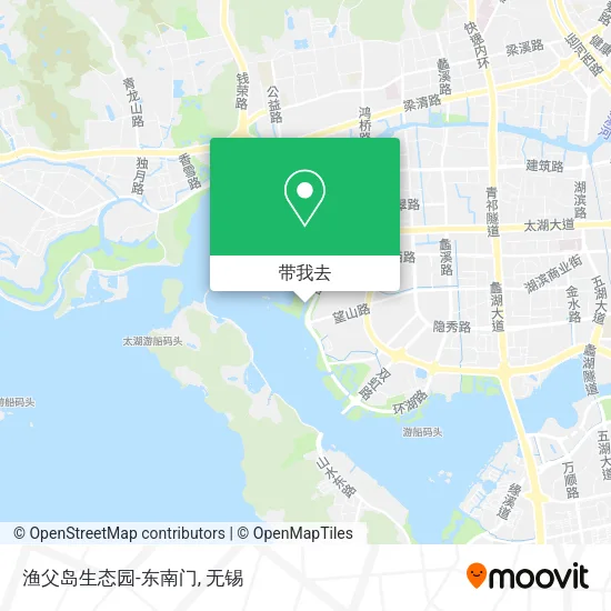 渔父岛生态园-东南门地图
