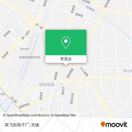 英飞拓电子厂地图
