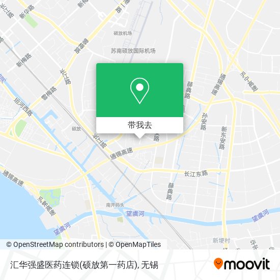 汇华强盛医药连锁(硕放第一药店)地图