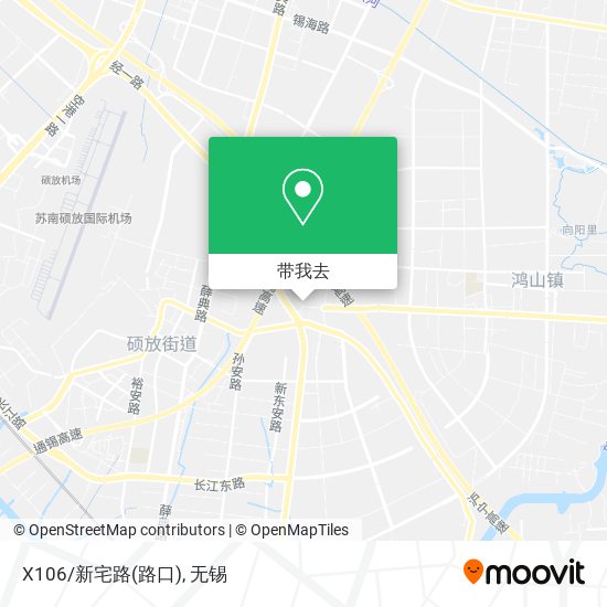 X106/新宅路(路口)地图