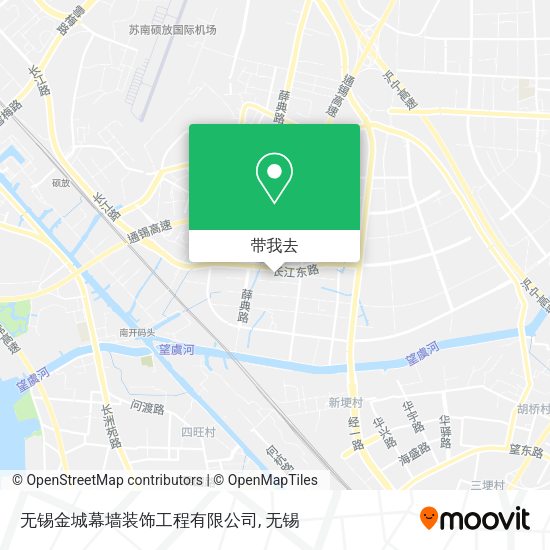 无锡金城幕墙装饰工程有限公司地图