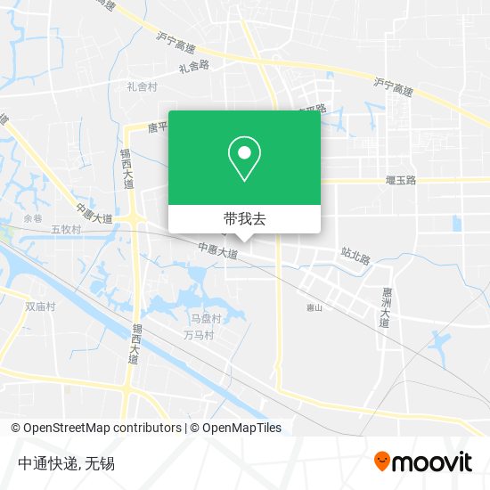 中通快递地图