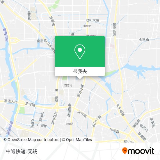 中通快递地图