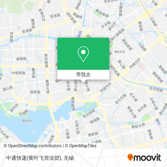 中通快递(黄叶飞营业部)地图