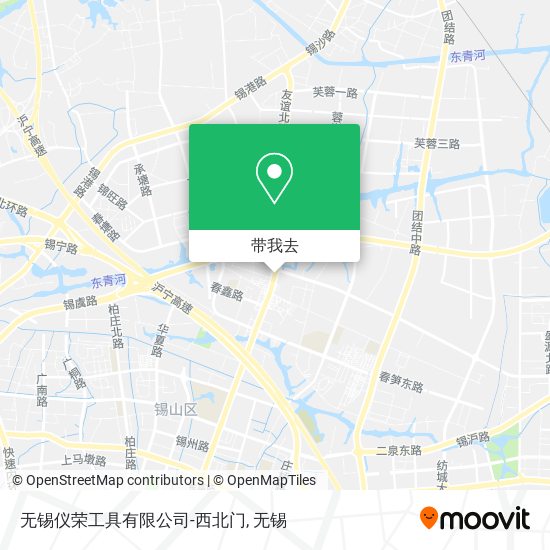 无锡仪荣工具有限公司-西北门地图