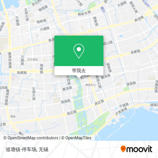 巡塘镇-停车场地图
