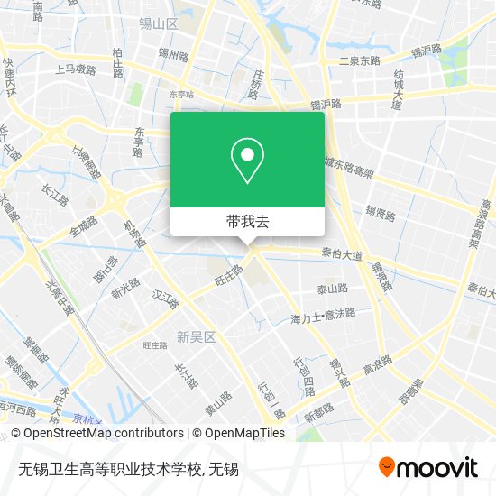 无锡卫生高等职业技术学校地图