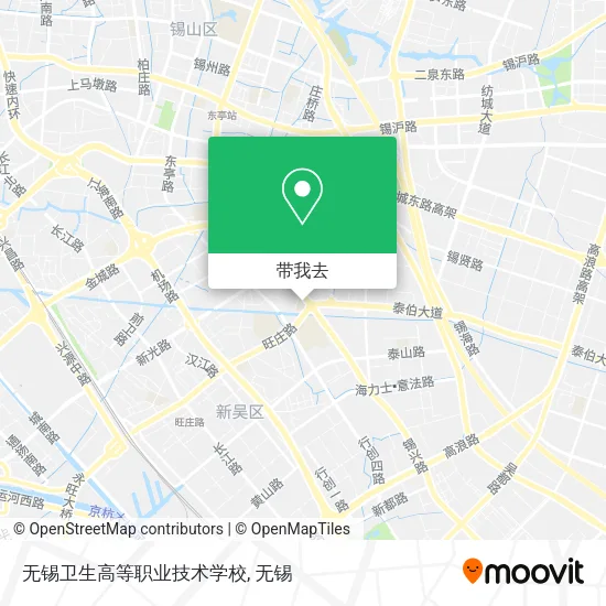 无锡卫生高等职业技术学校地图