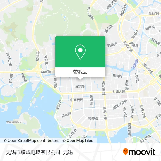 无锡市联成电脑有限公司地图