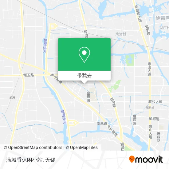 满城香休闲小站地图