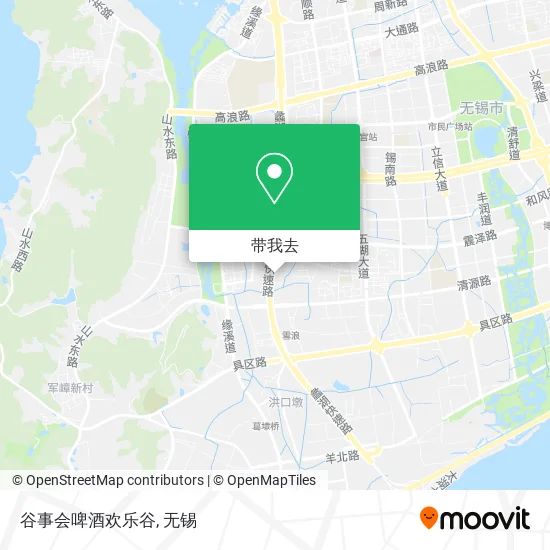 谷事会啤酒欢乐谷地图