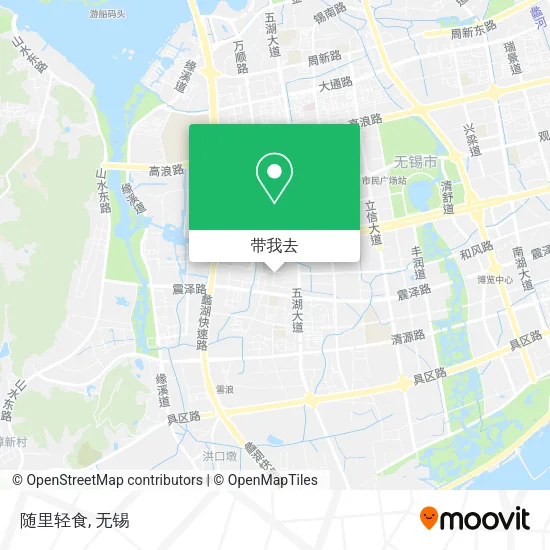 随里轻食地图