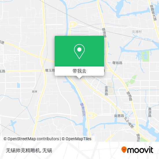 无锡帅克精雕机地图