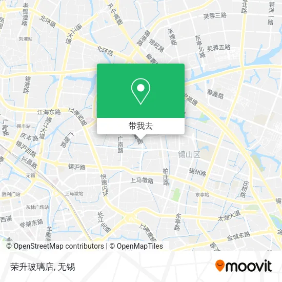 荣升玻璃店地图