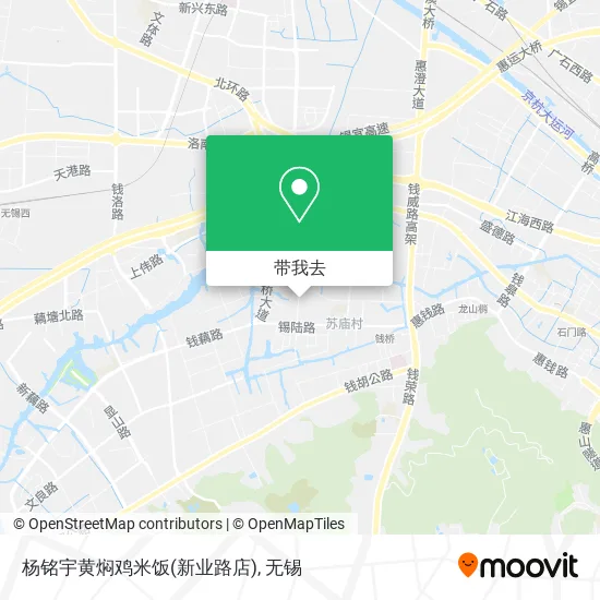 杨铭宇黄焖鸡米饭(新业路店)地图
