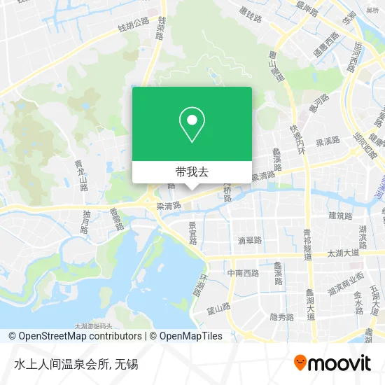 水上人间温泉会所地图