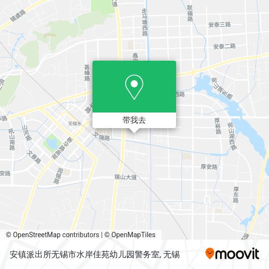 安镇派出所无锡市水岸佳苑幼儿园警务室地图