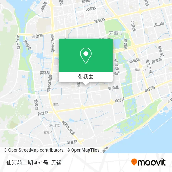 仙河苑二期-451号地图