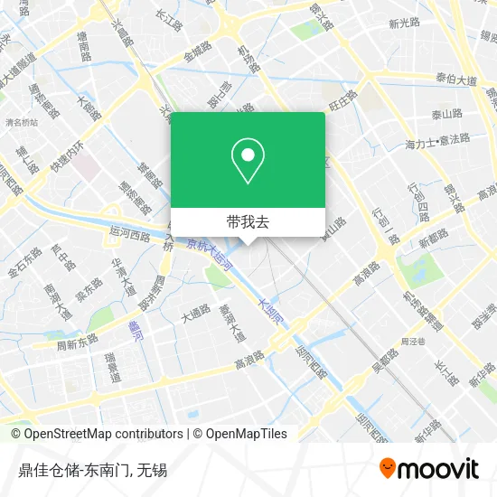 鼎佳仓储-东南门地图