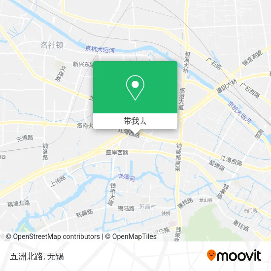 五洲北路地图