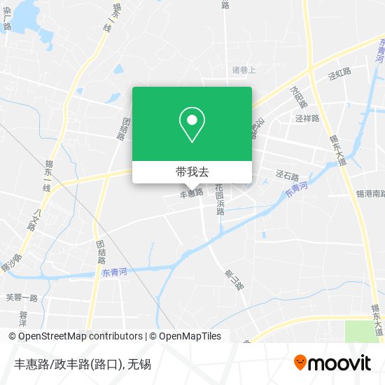 丰惠路/政丰路(路口)地图