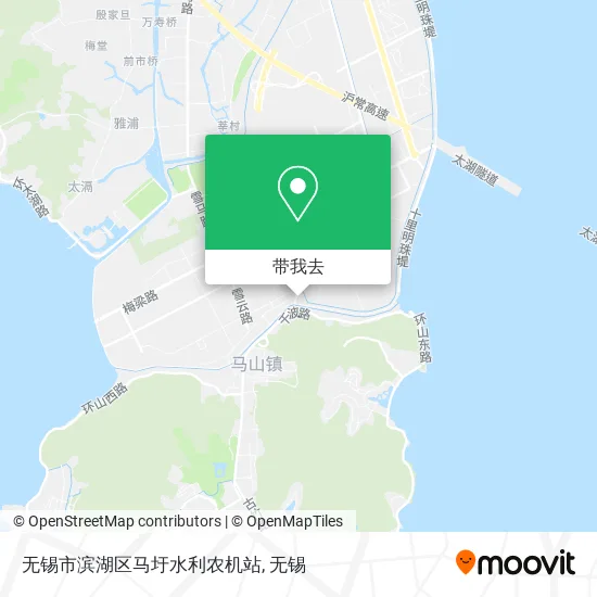 无锡市滨湖区马圩水利农机站地图