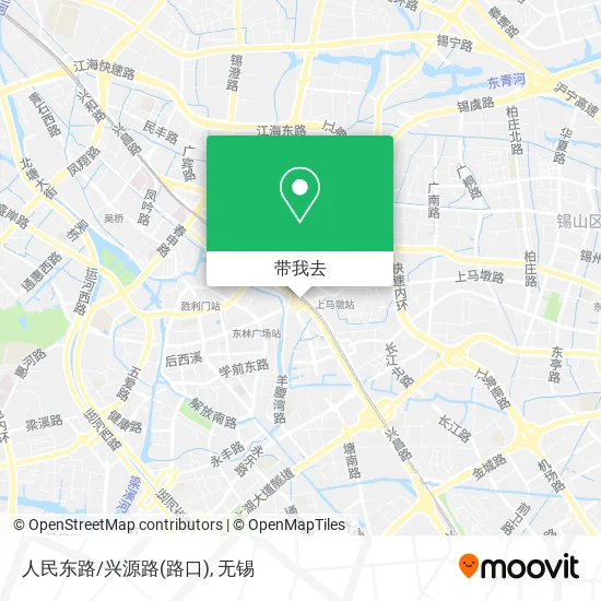 人民东路/兴源路(路口)地图