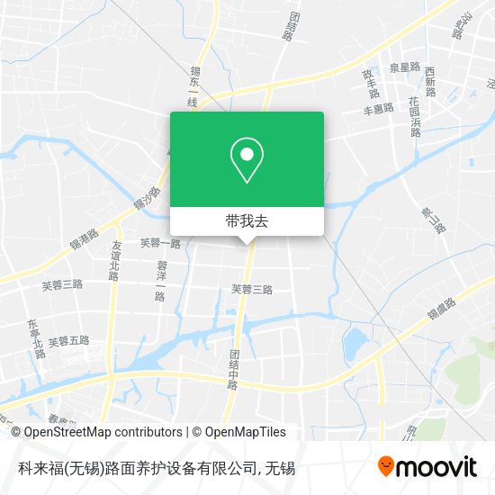 科来福(无锡)路面养护设备有限公司地图