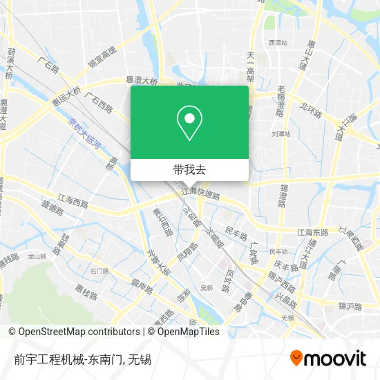 前宇工程机械-东南门地图