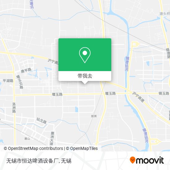 无锡市恒达啤酒设备厂地图