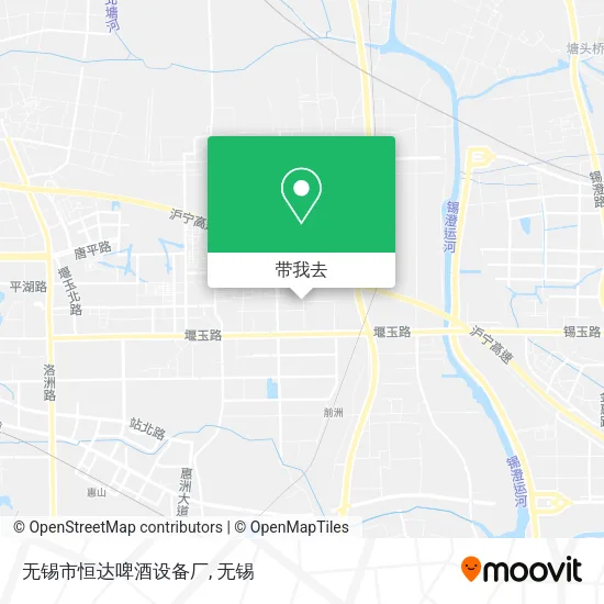 无锡市恒达啤酒设备厂地图