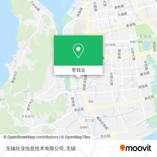 无锡欣业信息技术有限公司地图