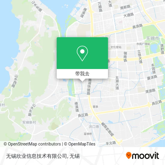无锡欣业信息技术有限公司地图