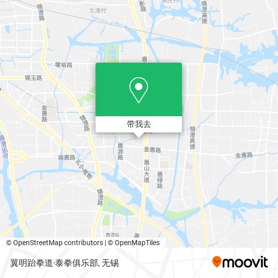 翼明跆拳道·泰拳俱乐部地图