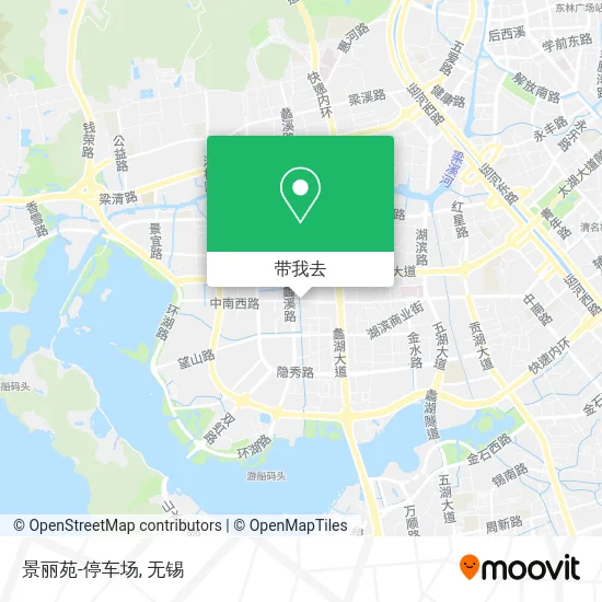 景丽苑-停车场地图