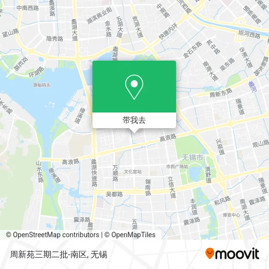 周新苑三期二批-南区地图