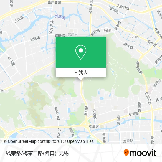 钱荣路/梅茶三路(路口)地图