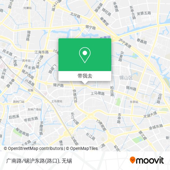 广南路/锡沪东路(路口)地图