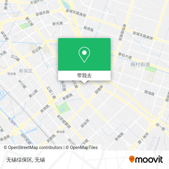 无锡综保区地图