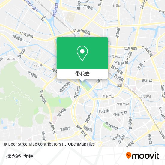 抚秀路地图