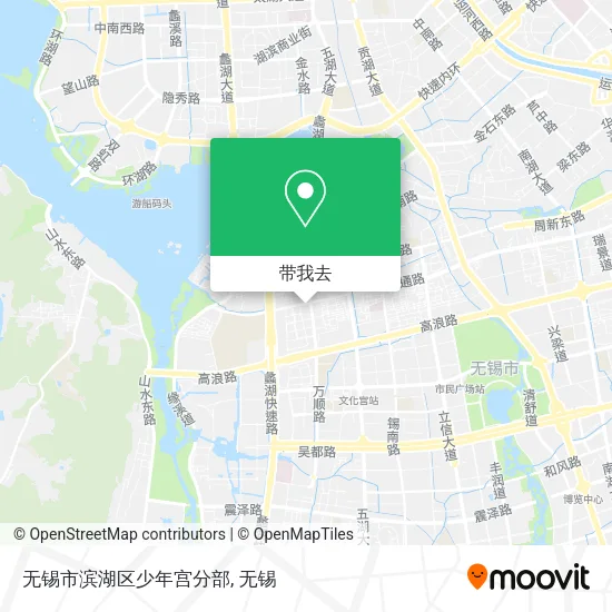 无锡市滨湖区少年宫分部地图