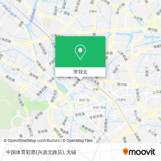 中国体育彩票(兴源北路店)地图