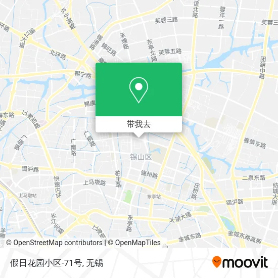 假日花园小区-71号地图
