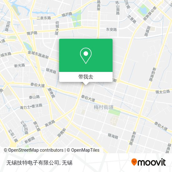 无锡技特电子有限公司地图