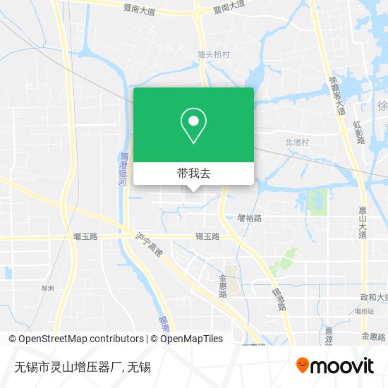无锡市灵山增压器厂地图