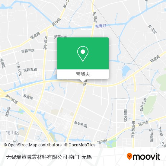 无锡瑞策减震材料有限公司-南门地图