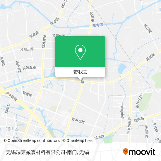 无锡瑞策减震材料有限公司-南门地图