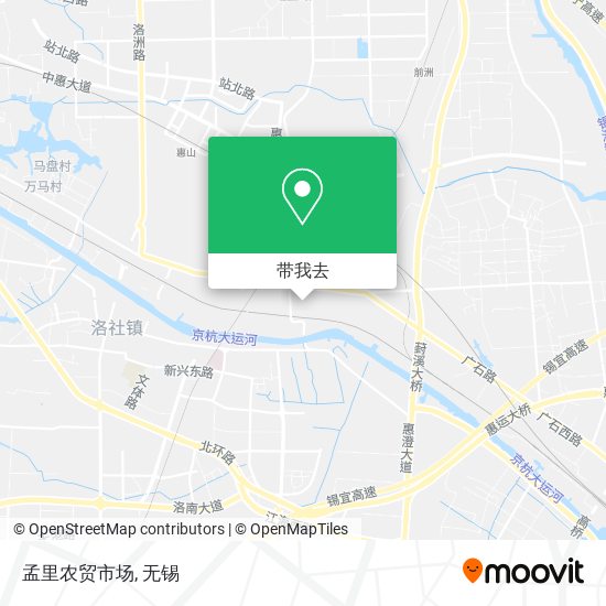 孟里农贸市场地图
